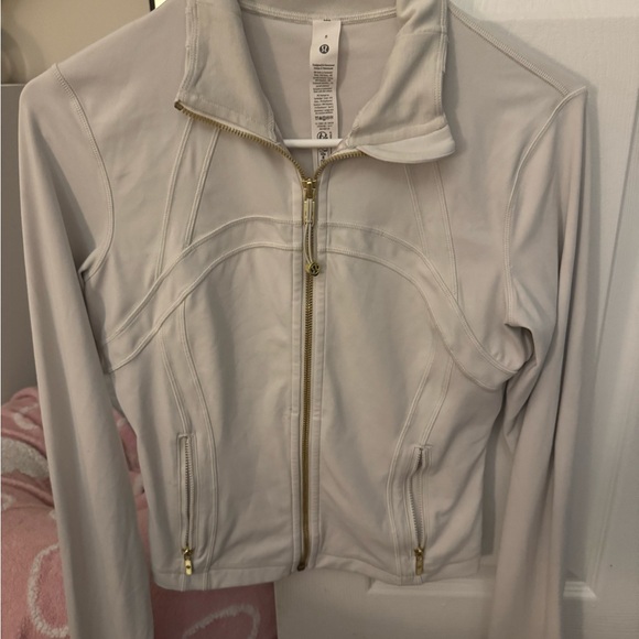 lululemon athletica Jackets & Blazers - Lululemon bone/gold